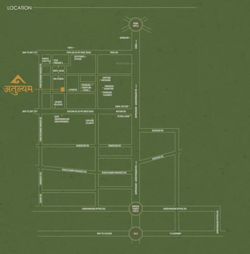  atulyam Location Plan