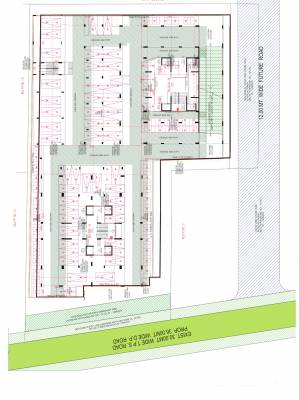  symphony Block A And B Cluster Plan For 1st Basement 