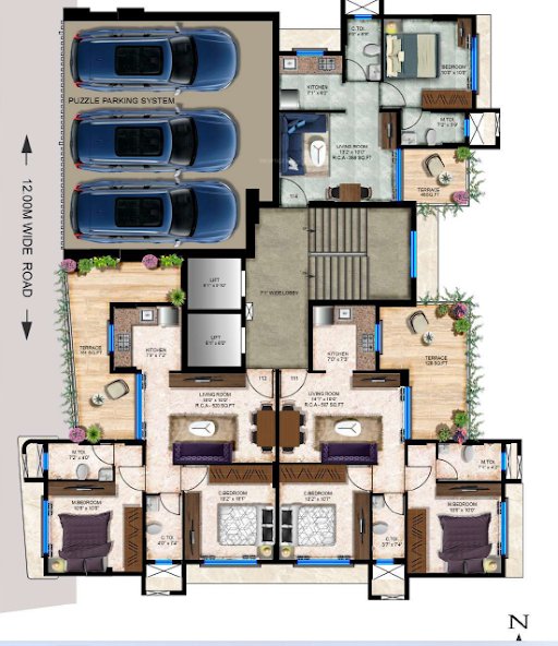  radiance Parekh Rediance Cluster Plan