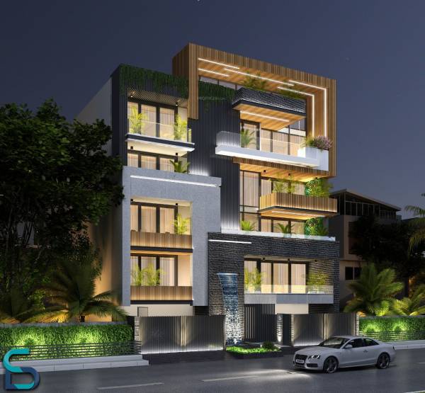  floors-sushant-lok-1 Elevation
