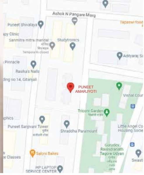  amarjyoti Location Plan