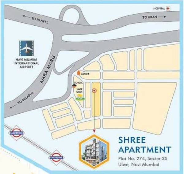  shree-apartment Location Plan