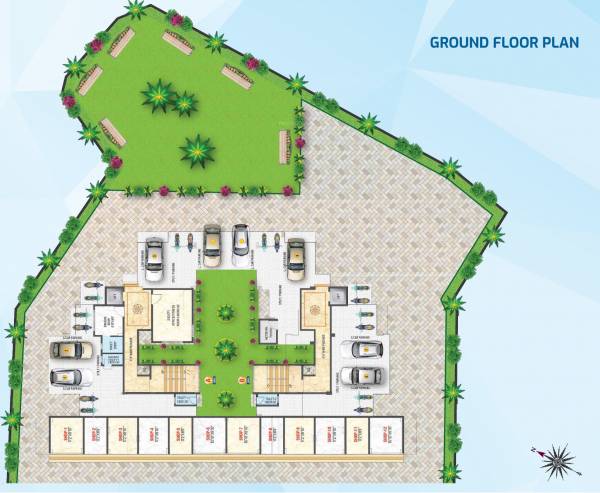  praradi-pearl Wing A,B Ground Cluster Plan