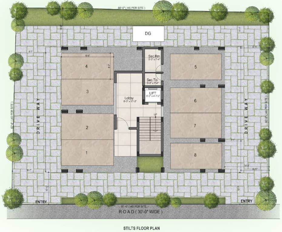  preethi Block 1 & 2 Stilt Cluster Plan