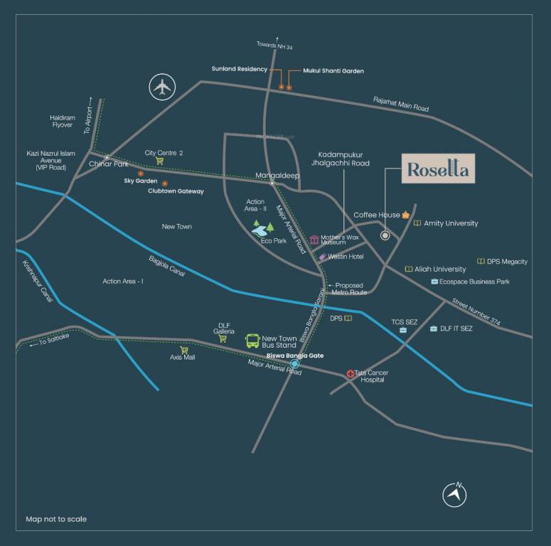  rosetta Location Plan