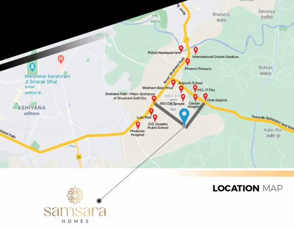  samsara-homes Location Plan