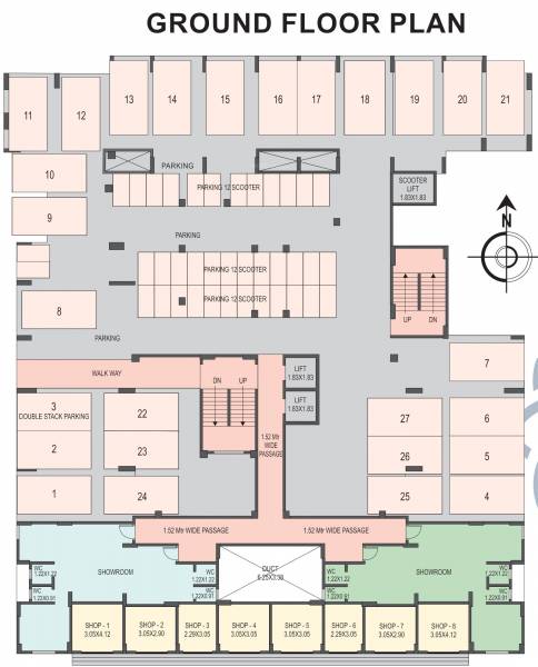  sai-ramdas Sai Ramdas Cluster Plan for ground Floor