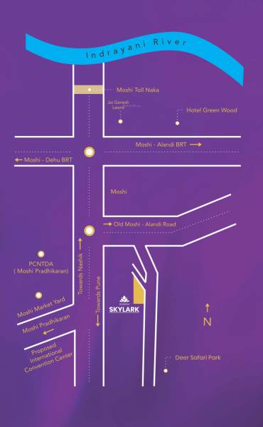  skylark Location Plan