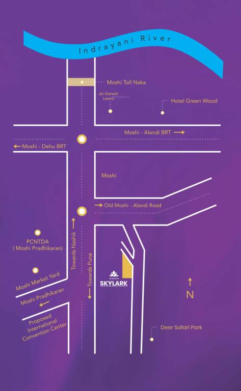  skylark Location Plan