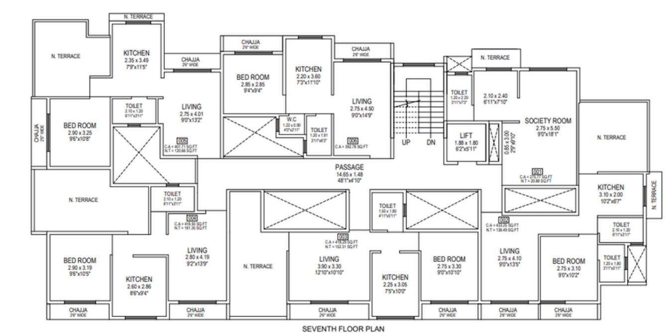  tejal co op hsg society Tejal Co Op Hsg Society Cluster Plan