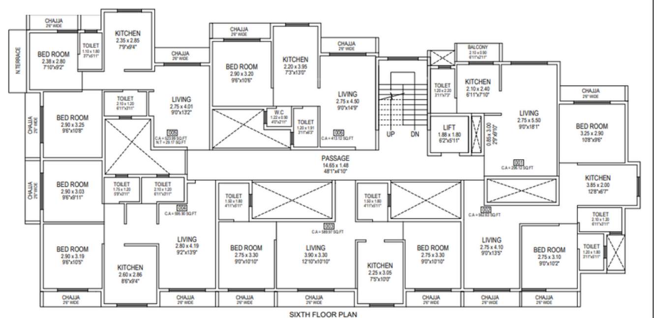  tejal co op hsg society Tejal Co Op Hsg Society Cluster Plan