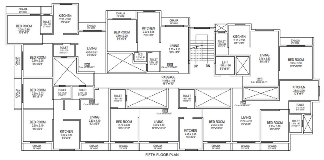  tejal co op hsg society Tejal Co Op Hsg Society Cluster Plan