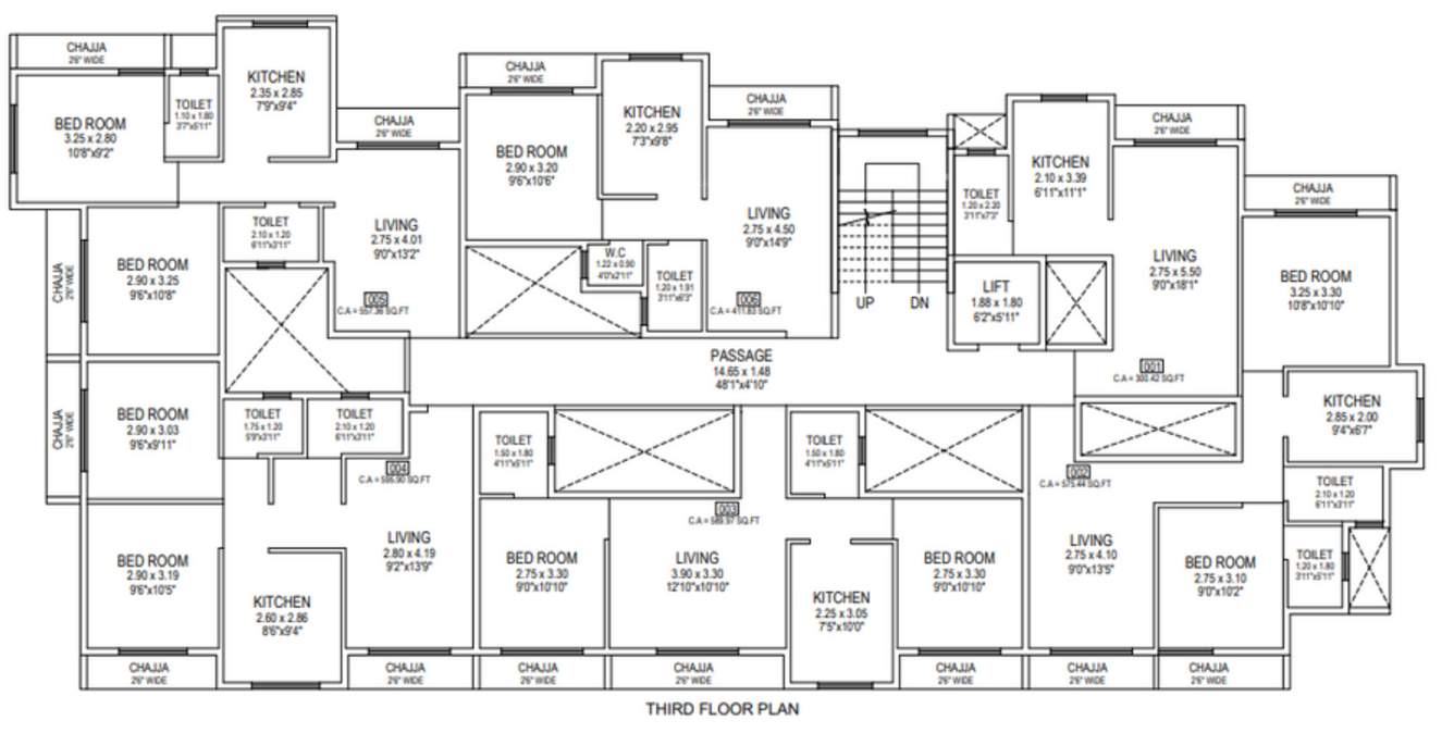  tejal co op hsg society Tejal Co Op Hsg Society Cluster Plan