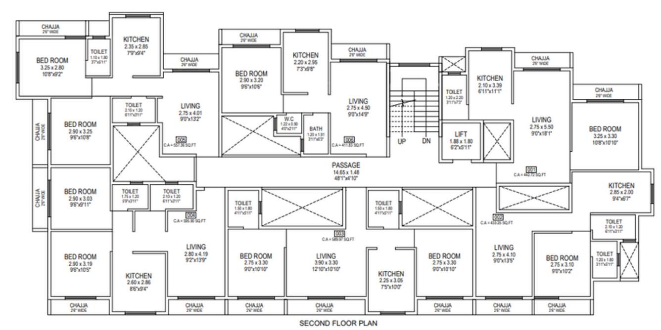  tejal co op hsg society Tejal Co Op Hsg Society Cluster Plan