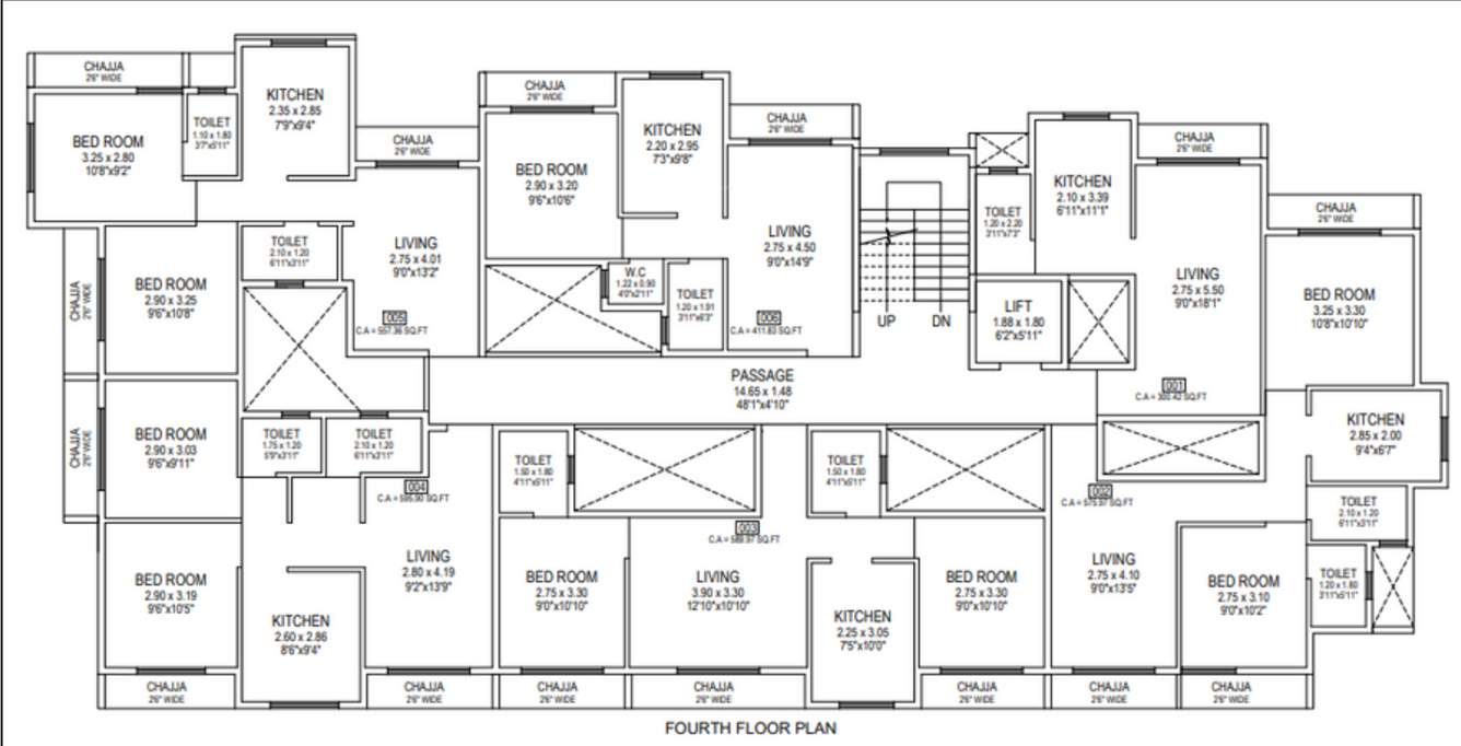  tejal co op hsg society Tejal Co Op Hsg Society Cluster Plan