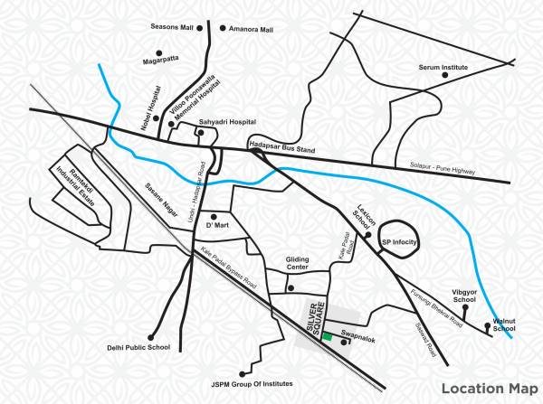  silver-square Location Plan