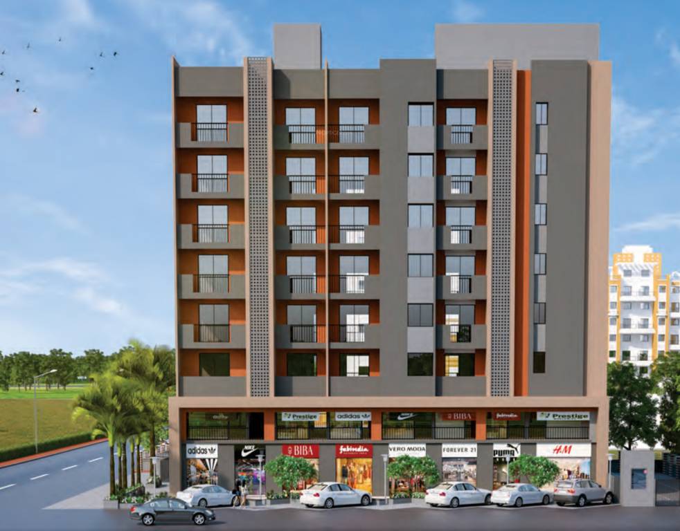  silver square Elevation