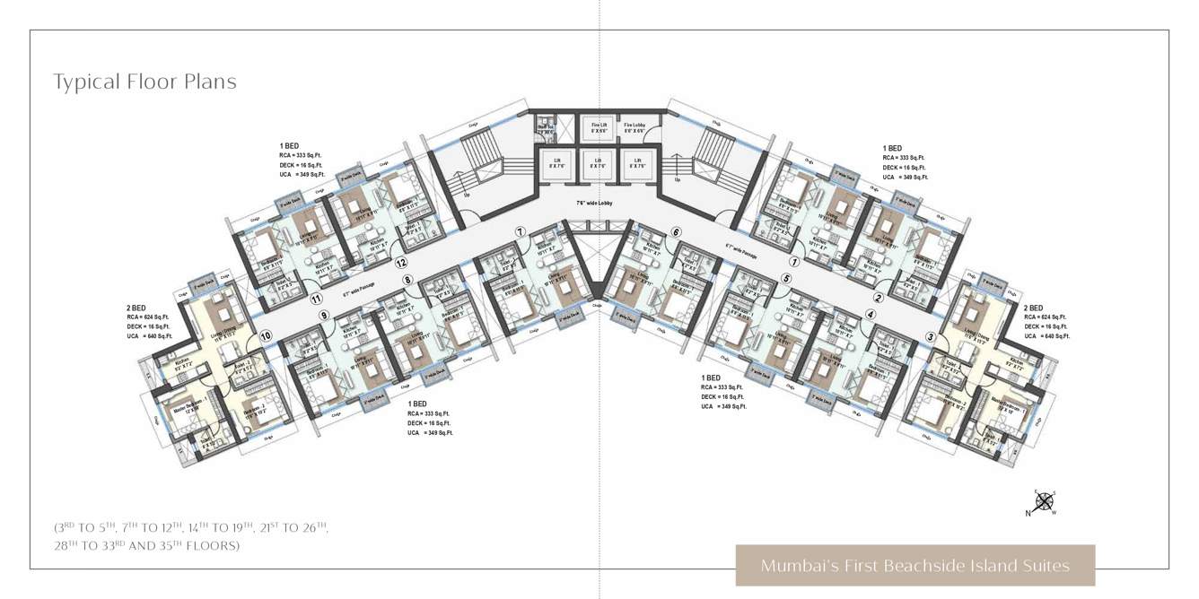  exotica siena Raheja Exotica Siena Cluster Plan