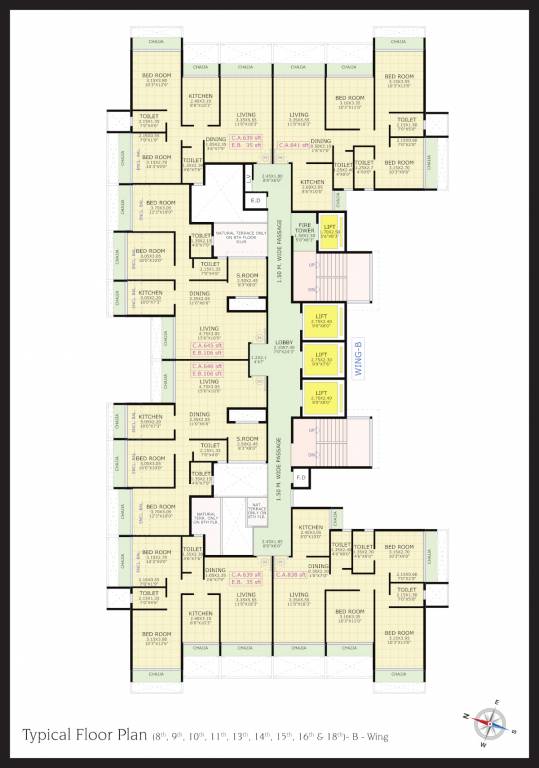  asters b wing Cluster Plan