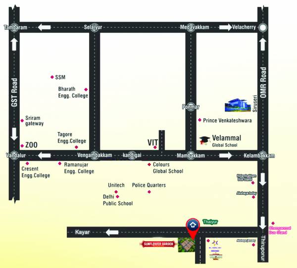  sunflower-garden Location Plan