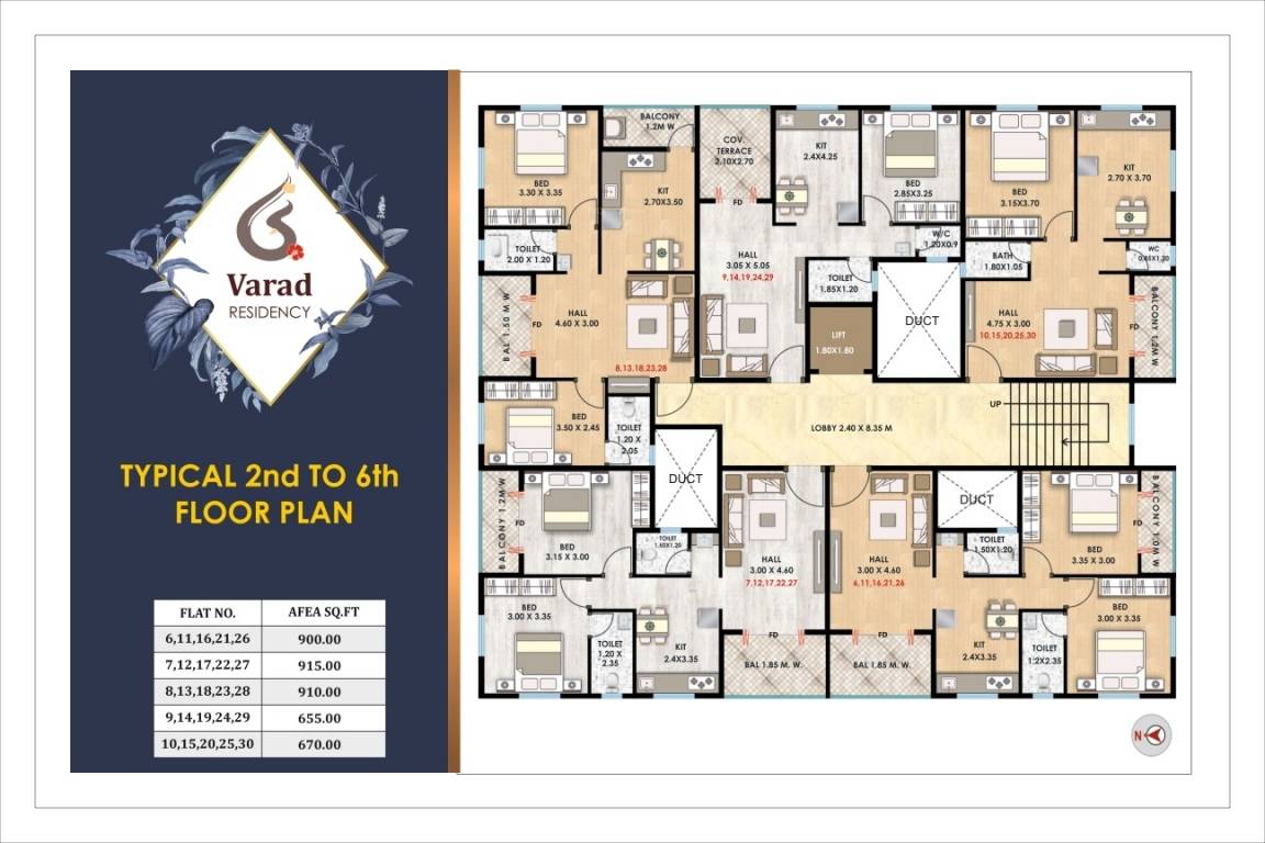  varad residency Assocites Cluster Plan