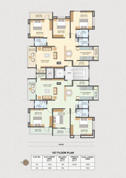  avani Swojas Avani Cluster Plan