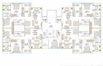 Akshara Serenity Cluster Plan For Typical Floor  akshara-serenity Akshara Serenity Cluster Plan For Typical Floor