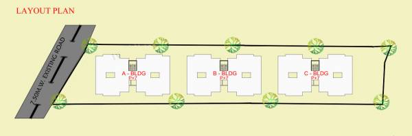  akshara-serenity Layout Plan