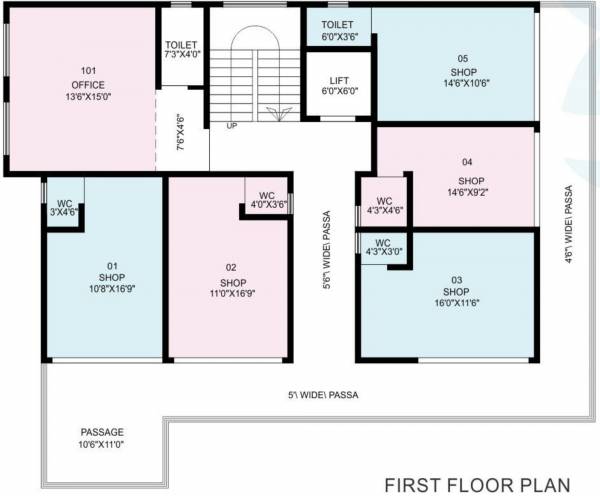  sneh-mithila Sneh Mithila Cluster Plan for 1st Floor