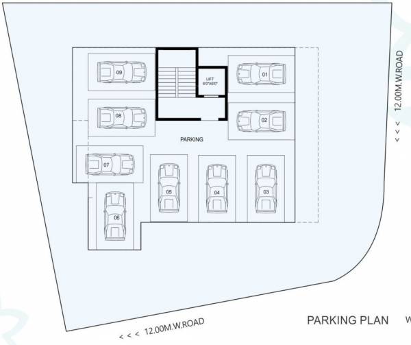  sneh-mithila Sneh Mithila Parking Cluster Plan