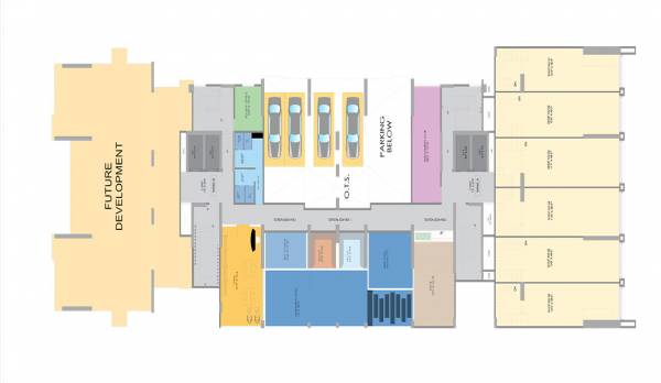  antalya Antalya Cluster Plan for 1st Floor