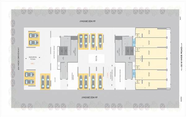  antalya Antalya Cluster Plan for ground Floor