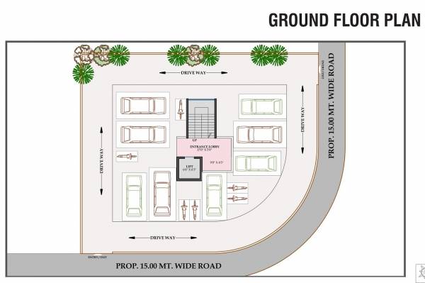  home-sai-breeze Sai Breeze Cluster Plan for ground Floor
