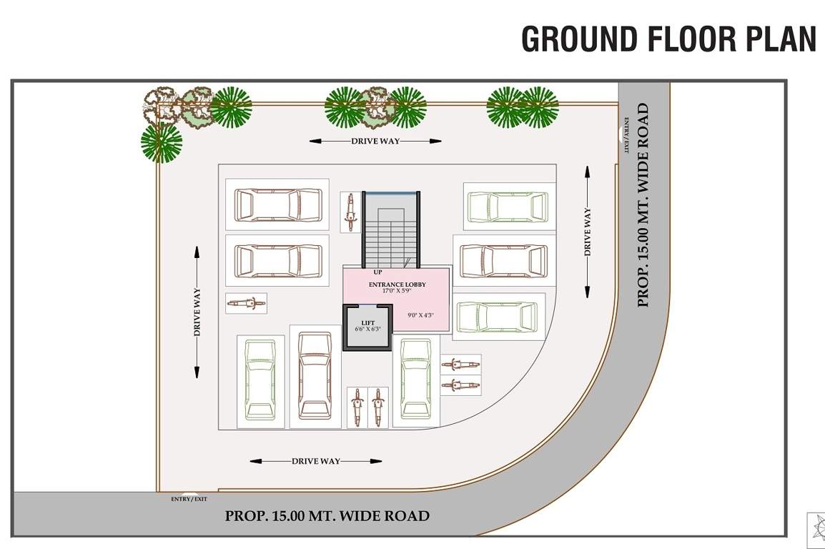  home sai breeze Sai Breeze Cluster Plan for ground Floor