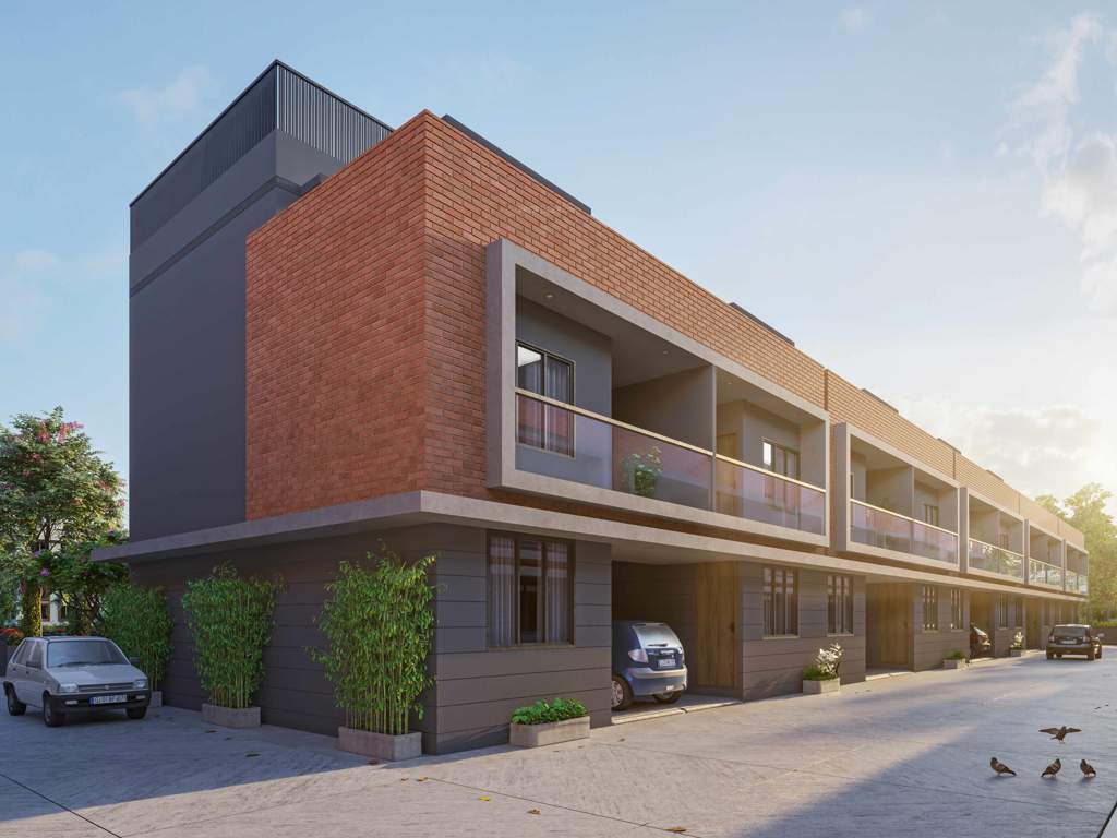  anusthan bungalows Elevation