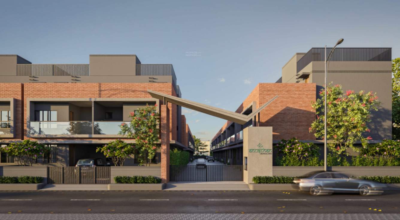  anusthan bungalows Entrance Gate Security Cabin