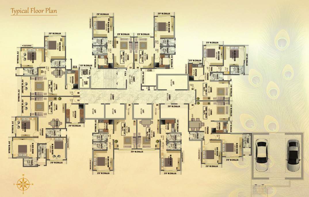 vishwa vihang heights Vishwa Vihang Heights Cluster Plan