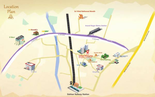  vishwa-vihang-heights Location Plan