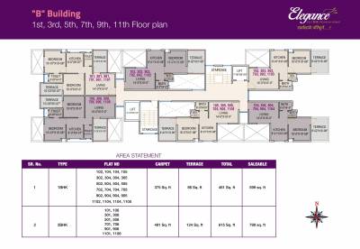  elegance Aksha Elegance C Wing Cluster Plan
