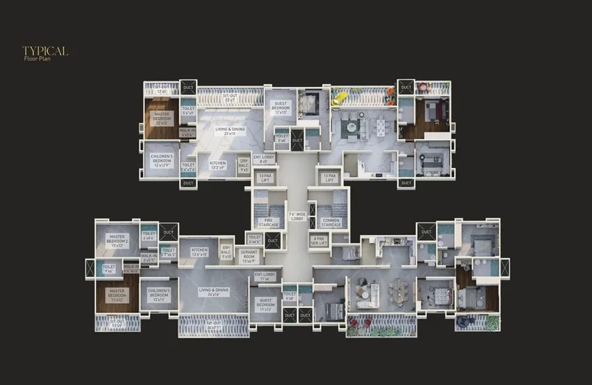  skylife Arco Skylife Cluster Plan