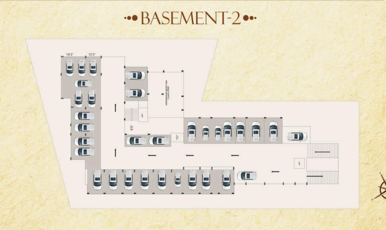  saivites bhagwan rameshwaram Saivites Bhagwan Rameshwaram Cluster Plan For Basement 2 Floor