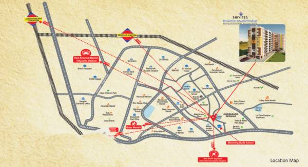 Location Plan saivites-bhagwan-rameshwaram Location Plan