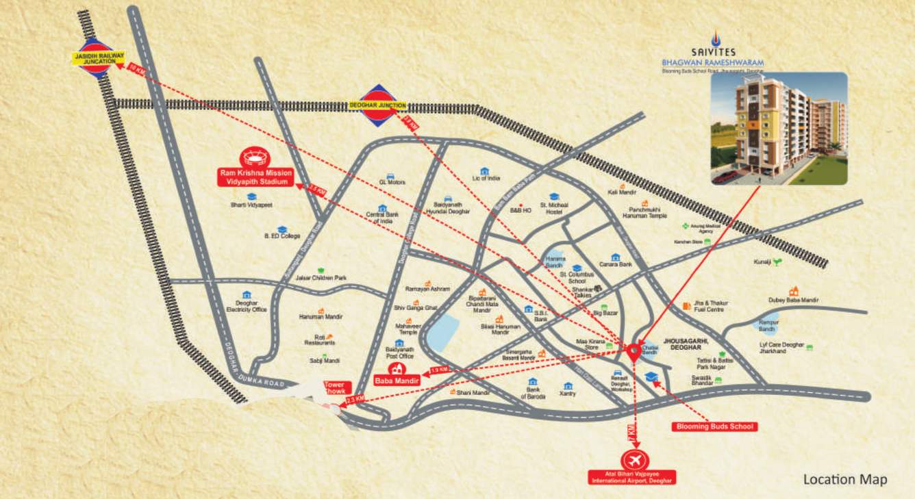  saivites bhagwan rameshwaram Location Plan