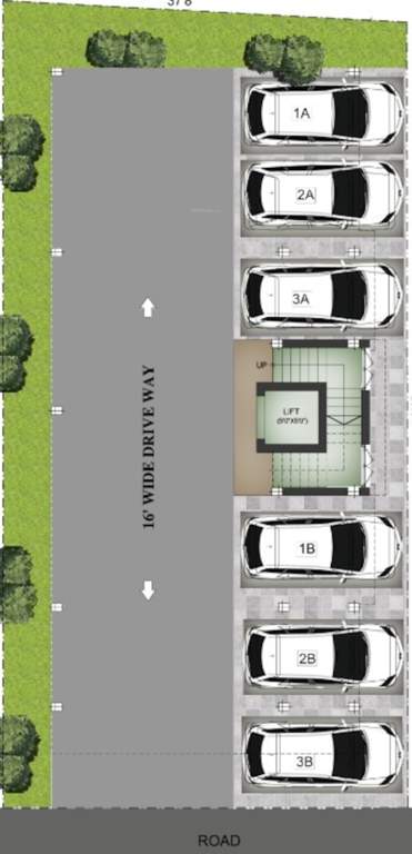  divine apartments Sumangali Divine Apartments Cluster Plan For Ground Floor