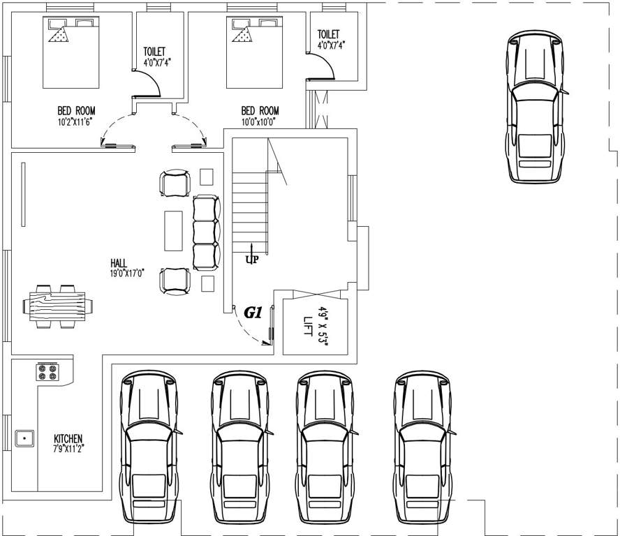  divine apartments Sumangali Divine Apartments Cluster Plan For Ground Floor