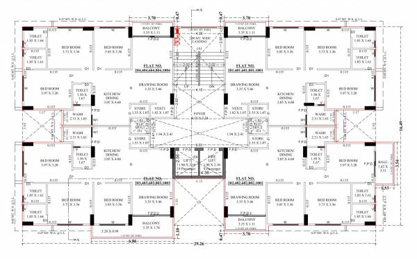  devasya-platinum Block A Cluster Plan For 2nd, 4Th, 6Th, 8Th & 10Th