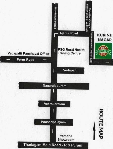  kurinji-nagar-phase-2 Location Plan
