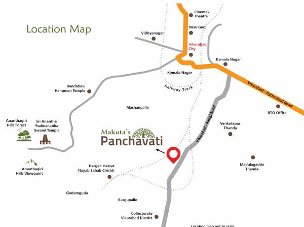  panchavati Location Plan
