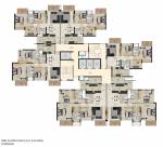  9-pbr Block B1 Cluster Plan For Odd Floor