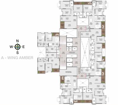  crystal Crystal Cluster Plan For Typical Floor